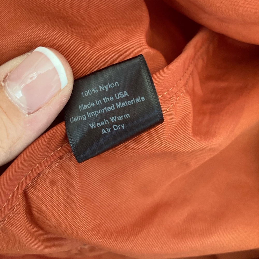 Flint and Tinder Rusty Orange Ridge Shell Lightweight Jacket - Picture 5 of 6